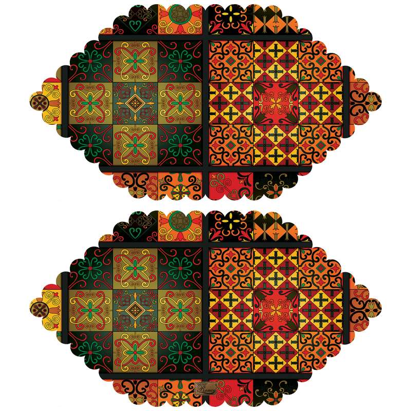 ست رومیزی 2 تکه رنس مدل TT5-42551