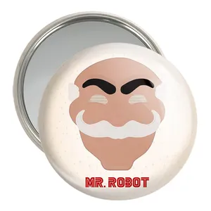 آینه جیبی خندالو مدل سریال آقای ربات Mr.Robot  کد 10237