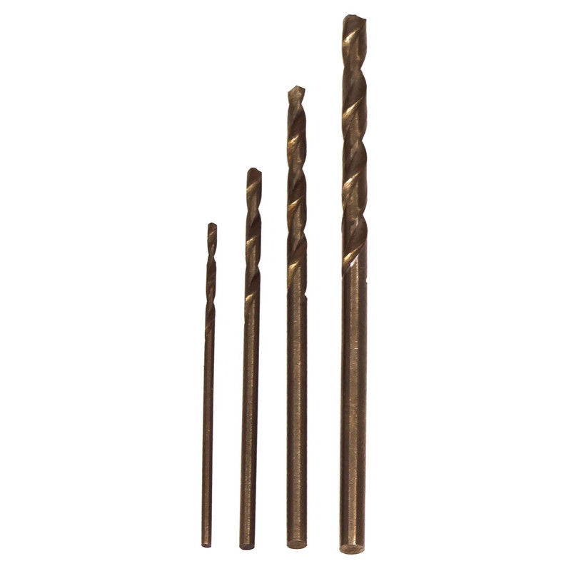مته فلز ام زد مدل ART-MZD-SET-04 سایز 1 تا 2.5 میلی متر مجموعه 4 عددی