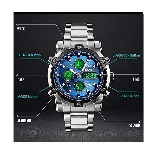 ساعت مچی عقربه‌ای مردانه  کوارتز اسکمی مدل 1-1389 -  - 5