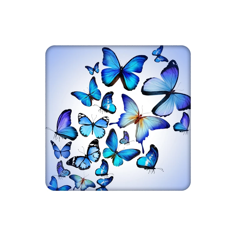 زیر لیوانی طرح پروانه کد    4923420