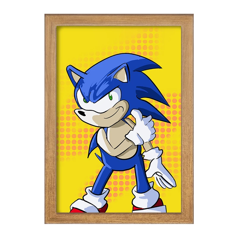 تابلو خندالو مدل سونیک (Sonic) کد F936