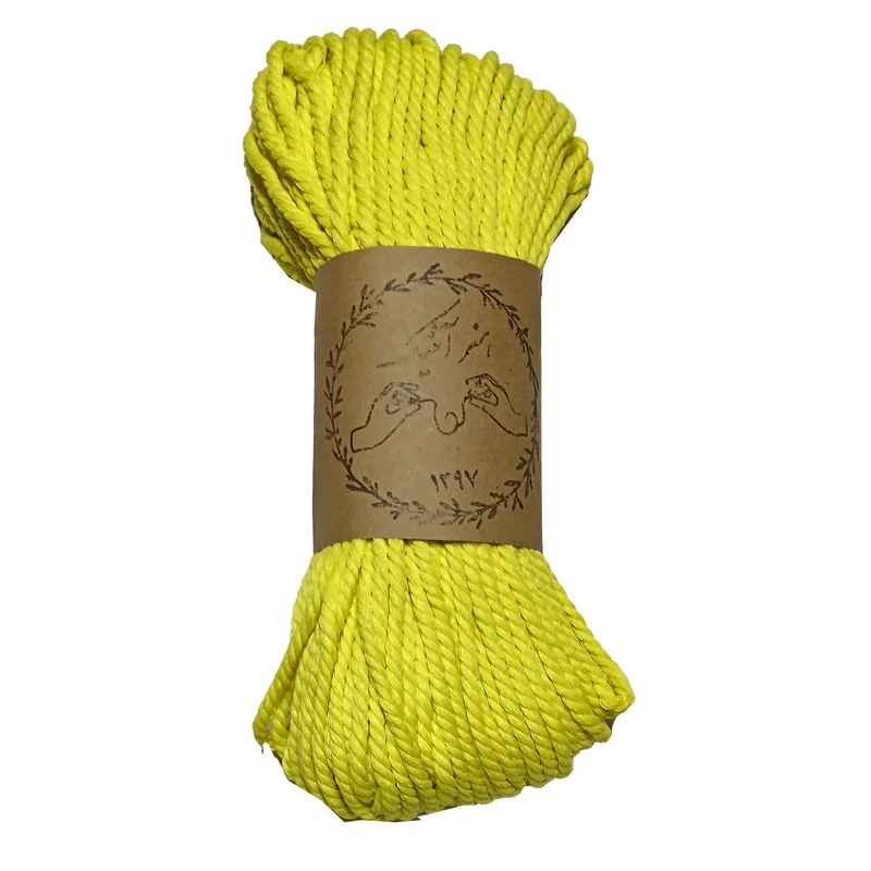 نخ مکرومه بافی هنر آنتیک مدل پنبه ای کد 187