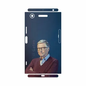 MAHOOT Bill Gates-FullSkin Cover Sticker for Sony Xperia XZ1
