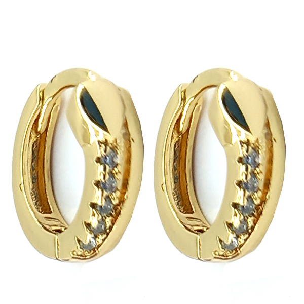 گوشواره دخترانه ژوپینگ مدل نگین کد 2952