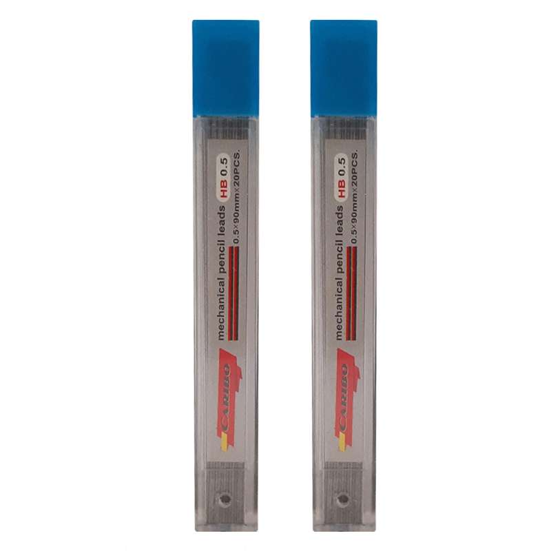 نوک مداد نوکی 0.5 میلی متری کاریبو کد m07263 بسته دو عددی نوک مداد نوکی 0.5 میلی متری کاریبو کد m07263 بسته دو عددی