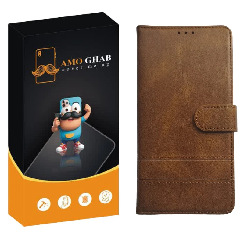 کیف کلاسوری عمو قاب مدل MAG RE مناسب برای گوشی موبایل شیائومی Redmi Note 13 Pro 4G / Poco M6 Pro 4G