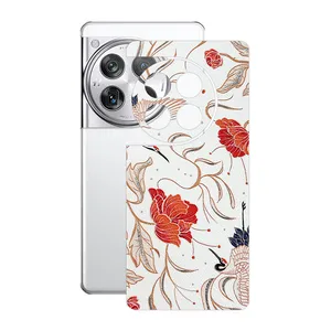 Remax Cover sticker Leth model flower design suitable for OnePlus 12 mobile phone