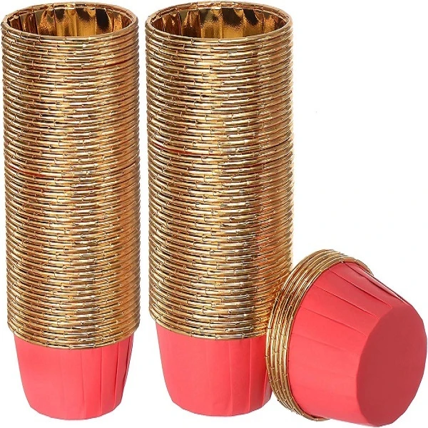 کپسول کاپ کیک مدل آلومینیومی بسته 40 عددی