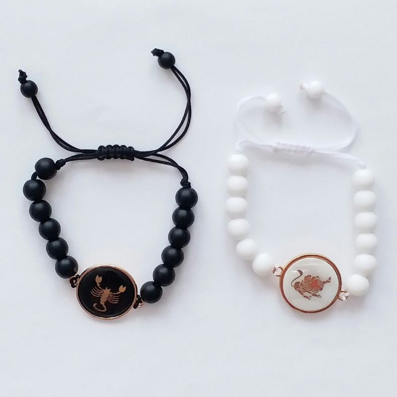 دستبند مدل ماه آبان کد F65 مجموعه 2 عددی دستبند مدل ماه آبان کد F65 مجموعه 2 عددی