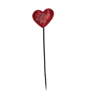 تاپر مدل قلب طرح LOVE بسته 14 عددی