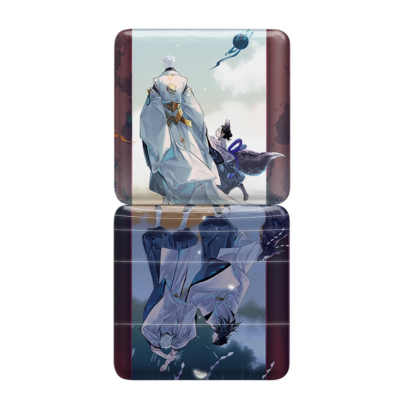 مگنت خندالو مدل گوجو ساتورو و فوشیگورور مگومی انیمه جوجوتسو کایزن Jujutsu Kaisen کد A232 مجموعه 2 عددی