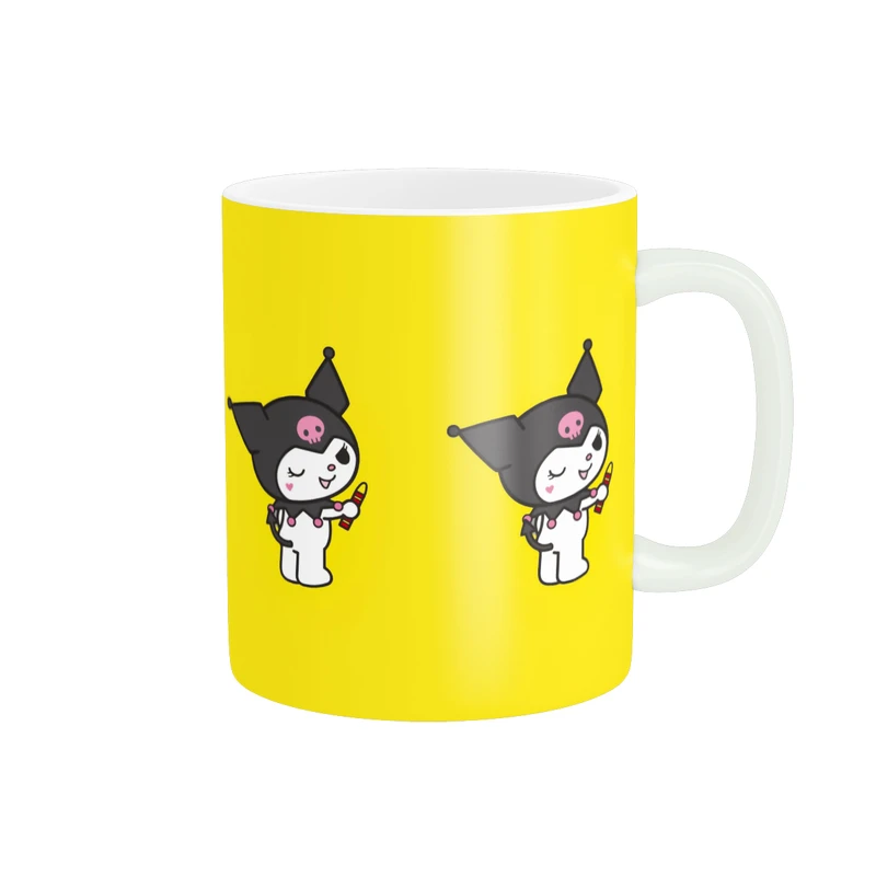 ماگ پادآفرین مدل کارتون کرومی و مای ملودی Kuromi کد PM3260