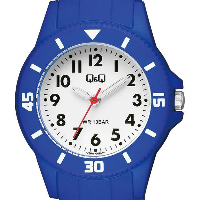 ساعت مچی عقربه ای بچگانه کیو اند کیو مدل V26A-008VY