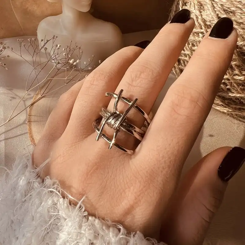 انگشتر مدل گره کد ن