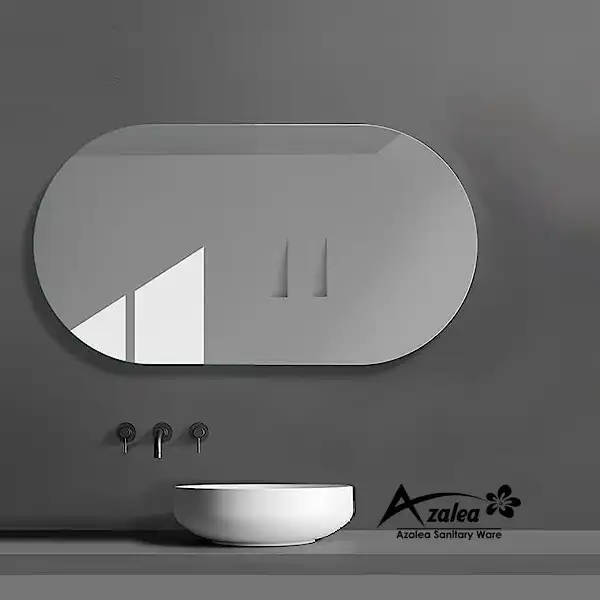 آیینه سرویس بهداشتی آزالیا مدل بیضی کد FB4060