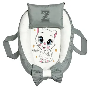 تشک غلت گیر نوزاد پاد آفرین مدل گربه طرح حرف Z
