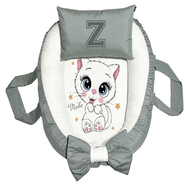 تشک غلت گیر نوزاد پاد آفرین مدل گربه طرح حرف Z