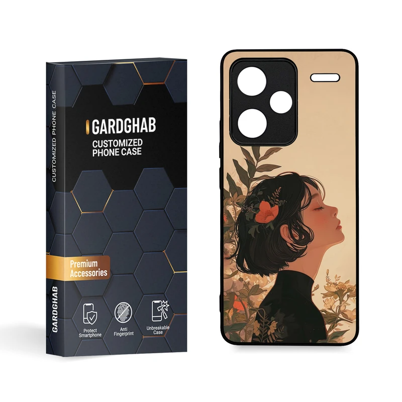 کاور گارد قاب مدل دخترانه مناسب برای گوشی موبایل شیائومی Redmi Note 13 Pro Plus 5G