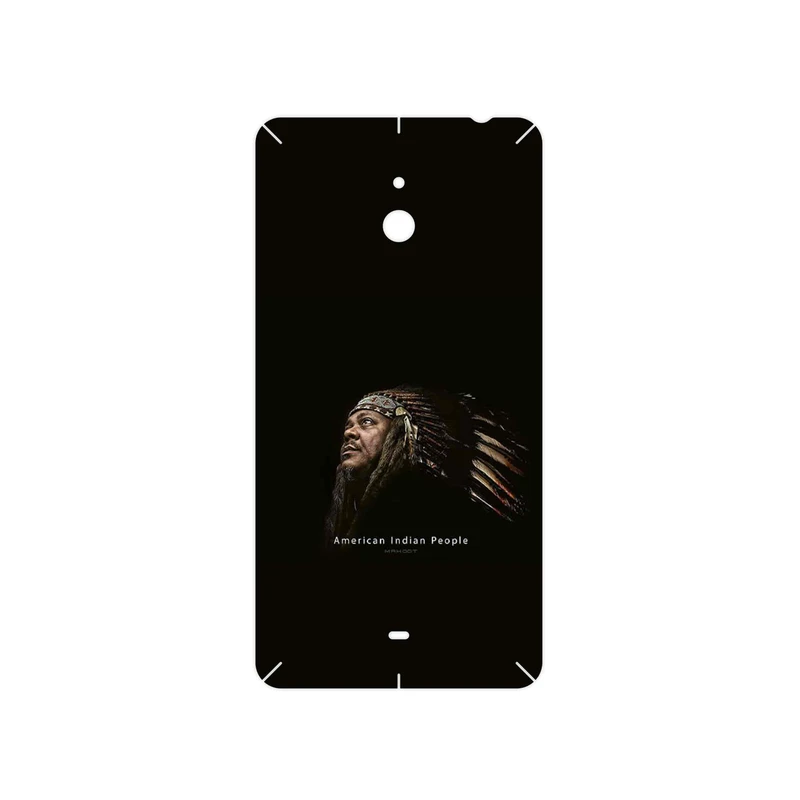 برچسب پوششی ماهوت مدل Portrait of an Indian Man مناسب برای گوشی موبایل نوکیا Lumia 1320