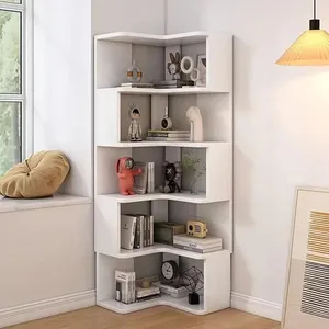 کتابخانه پنج طبقه مدل ال