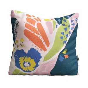 Havin Abstract Patterns Series Butterfly Pea Flower Cushion Cover