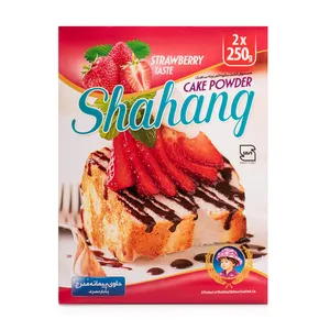 پودر کیک توت فرنگی شاهنگ - 500 گرم