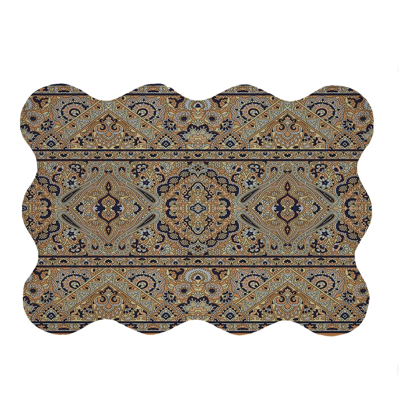 پادری مدل دالبر طرح سنتی کد 5369 سایز 80x110 سانتی متر 