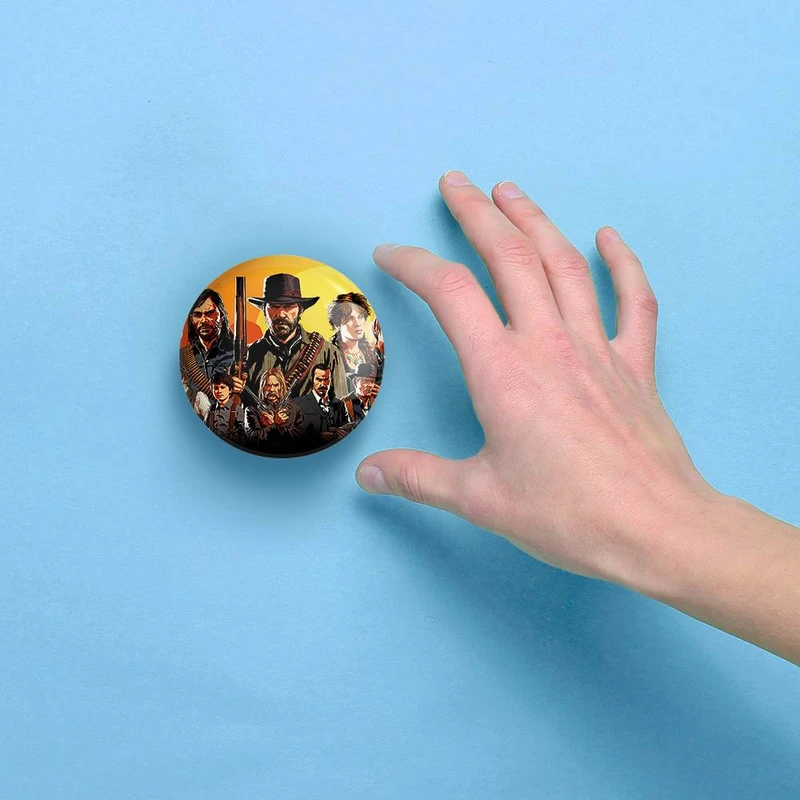 آینه جیبی خندالو مدل رد دد Red Dead  کد 10290