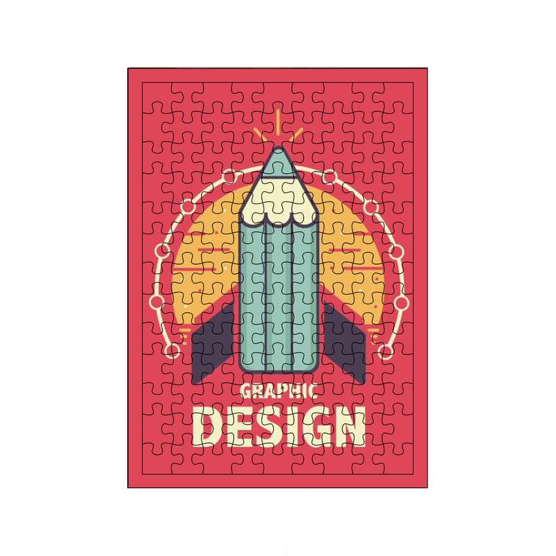 پازل 117 تکه مدل مداد کد 932