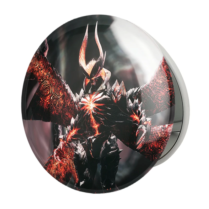 آینه جیبی خندالو طرح بازی دویل می کرای Devil May Cry مدل تاشو کد 30210