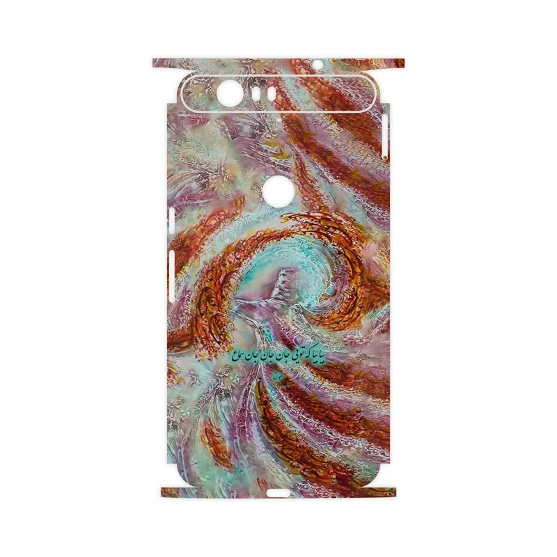 برچسب پوششی ماهوت مدل Molana-FullSkin مناسب برای گوشی موبایل گوگل Nexus 6P