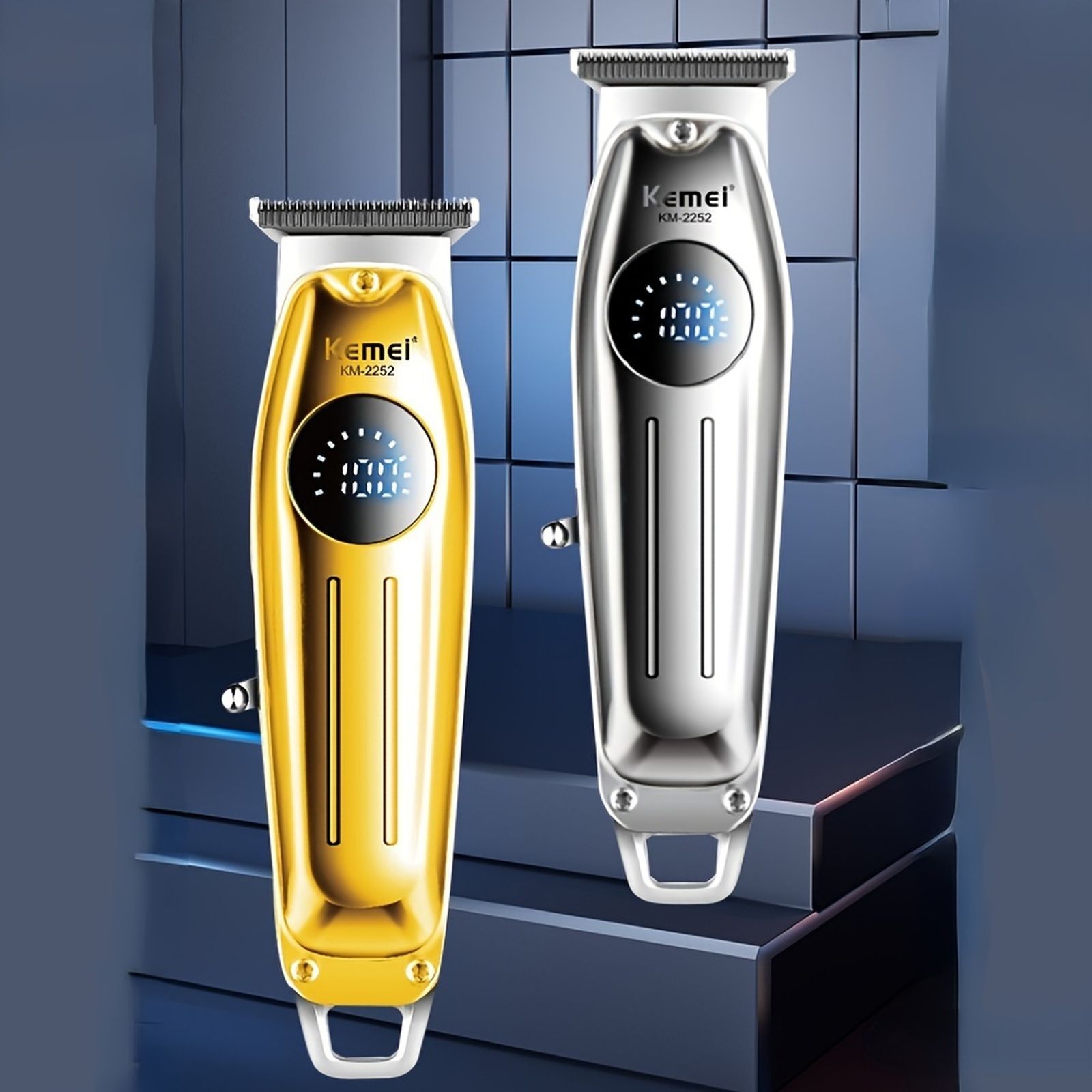 ماشین اصلاح موی صورت شارژی کیمی مدل KM-2252 -  - 9