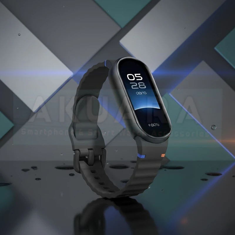 عکس شماره 10 : بند آکوآرا مدل newvmb مناسب برای ساعت هوشمند شیائومی mi band 8-9-10 12mm
