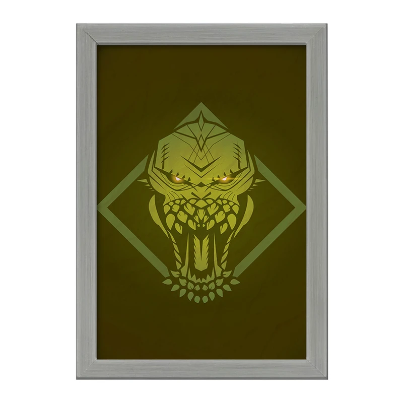 تابلو خندالو طرح بازی شکارچی هیولا (Monster Hunter) کد 33229