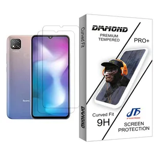 JF Diamond Glass MIX002 Screen Protector For Xiaomi Redmi 9 Activ Pack Of 2