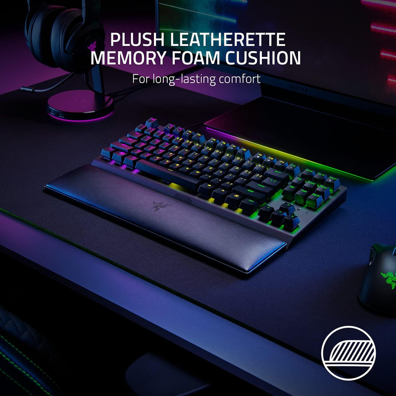 محافظ مچ دست ریزر مدل ergonomic wrist rest tkl
