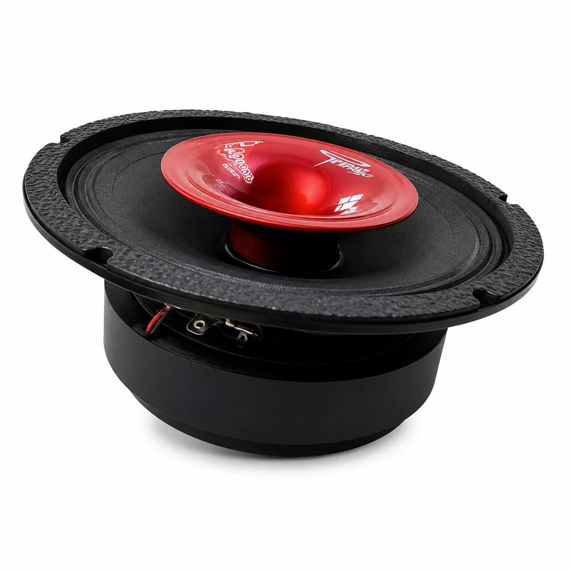 فول رنج پشت خودرو پرایم سونیک مدل PR-SLIM64CX سایز 6.5 اینچ بسته دو عددی