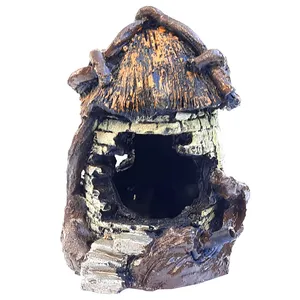 پناهگاه ماهیان آکواریوم طرح کلبه مدل 613