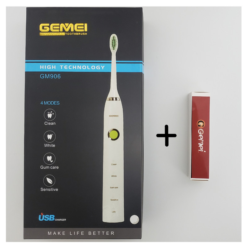مسواک برقی جیمی مدل Gm-906 به همراه سری یدک مدل 906 مسواک برقی جیمی مدل Gm-906 به همراه سری یدک مدل 906