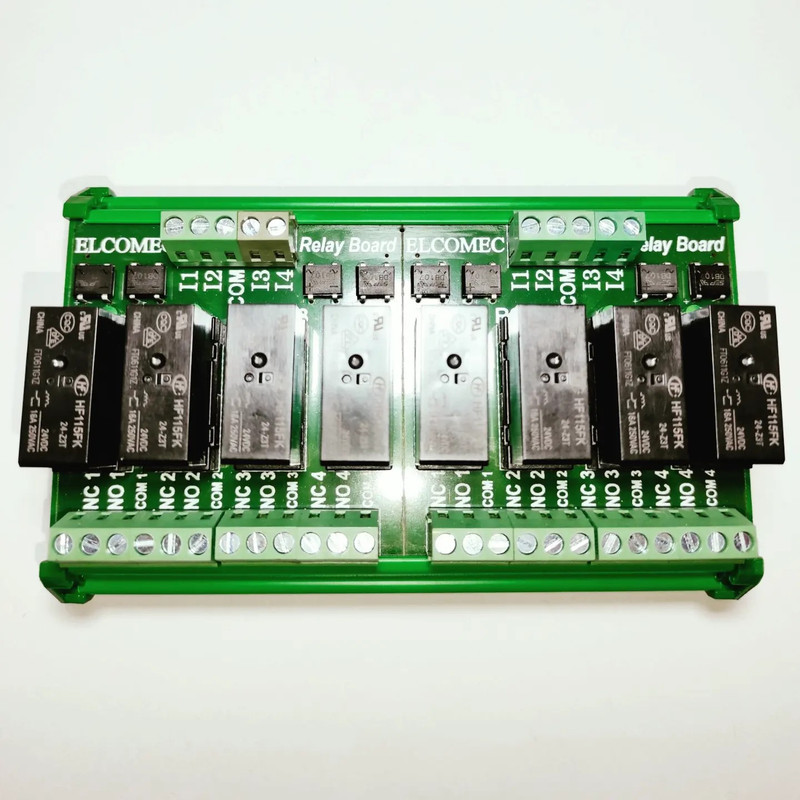 کارت رله 8 کانال اِلکامِک مدل E-RB-HTN8