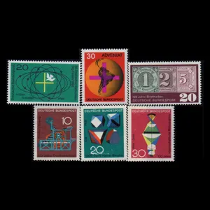 تمبر یادگاری مدل خارجی مجموعه 6 عددی 