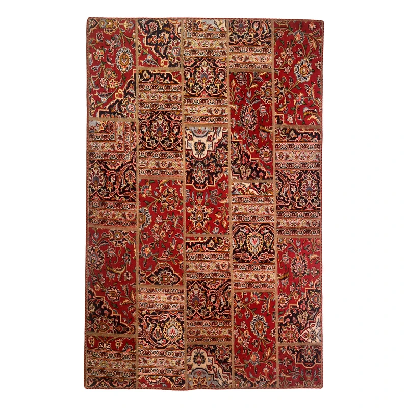 کلاژ فرش دستباف 3 متری مدل  فارس کد NKP.RJ124