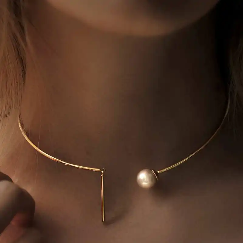 گردنبند طلا 18 عیار زنانه کیا گالری مدل AN481