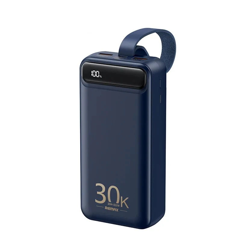 عکس شماره 2 : پاوربانک ریمکس مدل rpp-522 22.5w ظرفیت 30000 میلی آمپر ساعت