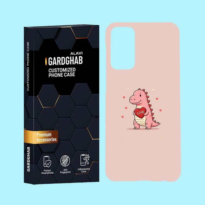 کاور گارد قاب علوی مدل عاشقانه مناسب برای گوشی موبایل سامسونگ Galaxy F13 4G / M13 4G