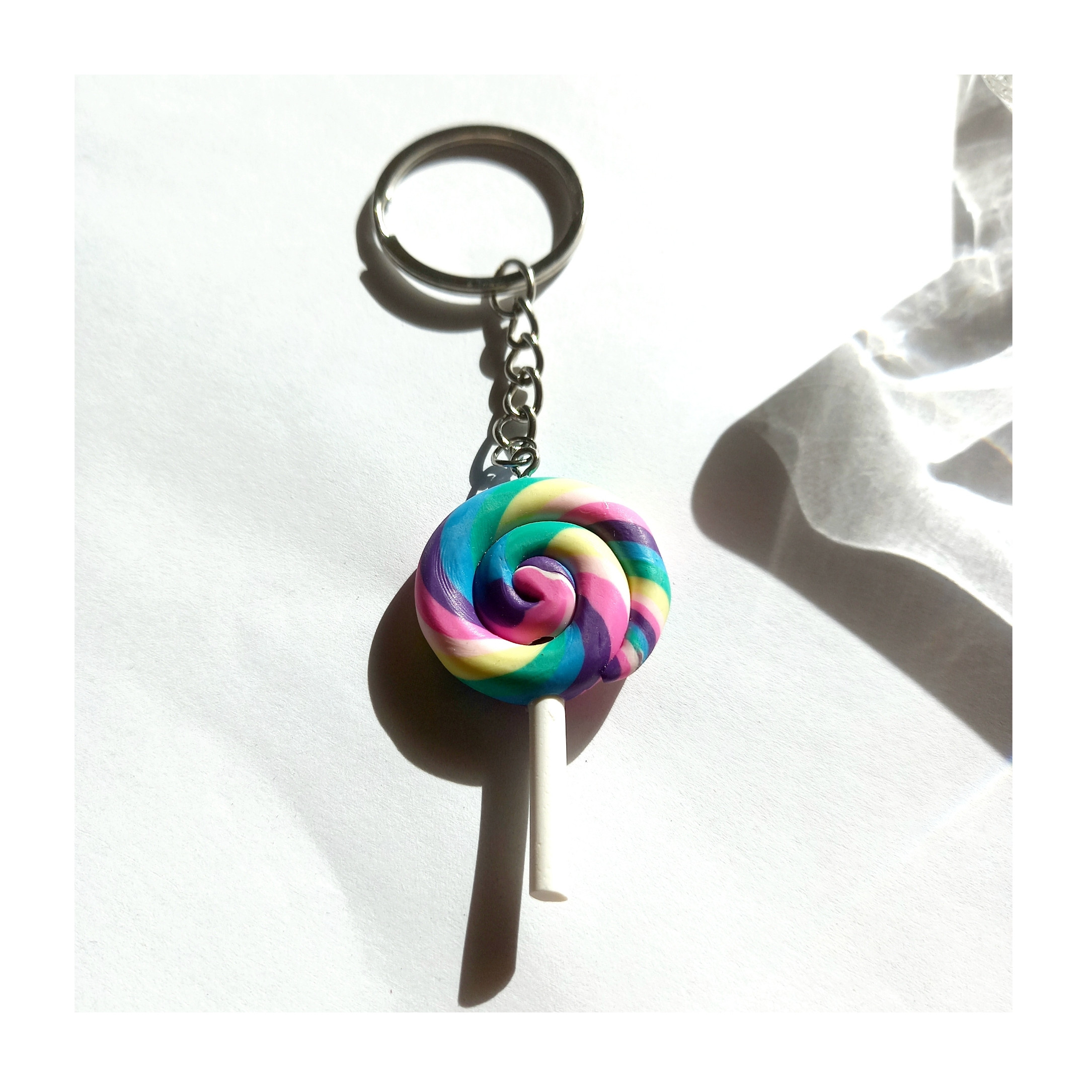 جاکلیدی دخترانه مدل آبنبات