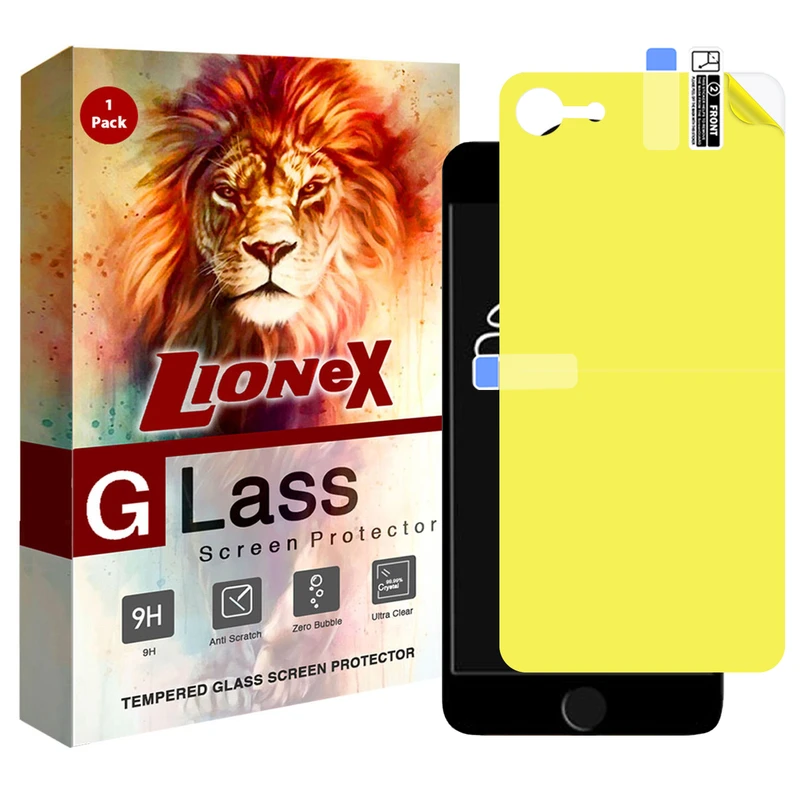 محافظ صفحه نمایش لایونکس مدل 2SN مناسب برای گوشی موبایل اپل iPhone 6 به همراه محافظ پشت گوشی