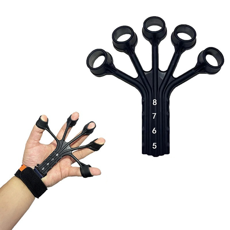 کش تقویت مچ و ساعد مدل گریپستر کد b-TRAINER به همراه کش یدک