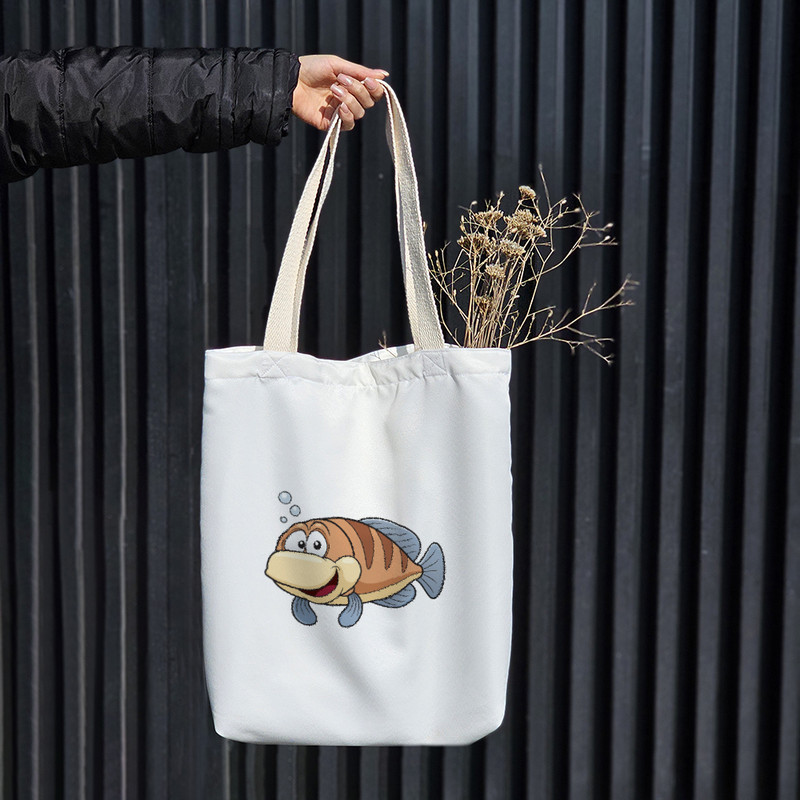 ساک خرید خندالو مدل ماهی کد 6162